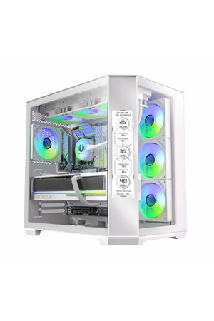 Bitfenix Digital T10 EF White 8.8