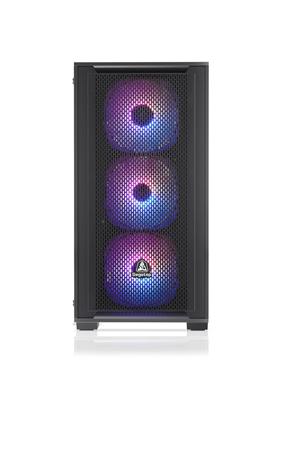 Kasa Segotep Gank 240-S Siyah 650W 80+ Midi Tower Kasa (ARGB Fan)