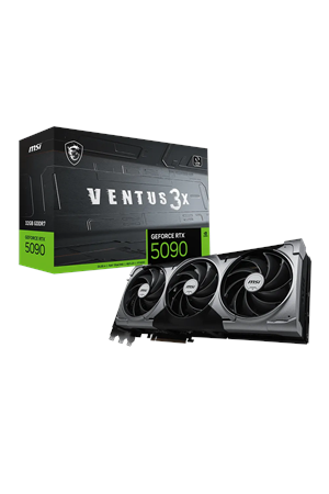 Msi Geforce Rtx5090 32G 512Bit Ventus 3X Vga Gddr7 1xHdmi 3xdp