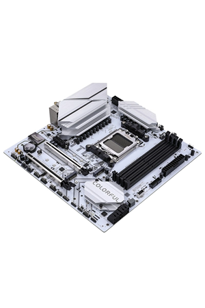 Anakart Colorful Battle-Ax B650M White Wifi 6 V15 Ddr5 Am5