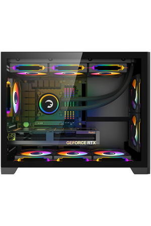 GamePower Warcry Ronin 3xARGB Fan 650W 80+ Bronze Micro-ATX