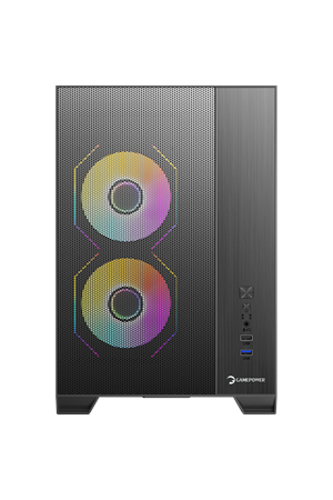 GamePower Warcry Ronin 3xARGB Fan 650W 80+ Bronze Micro-ATX