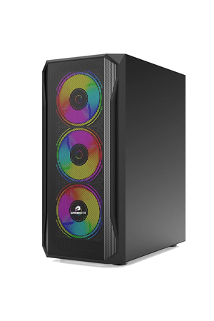 GameBooster GB-T005MB USB3.0 RGB fan Mesh Panel Siyah kasa