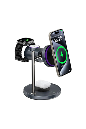 Wiwu Qi2 Wi-W041 3 in 1 Magnetic Wireless Charger 25w