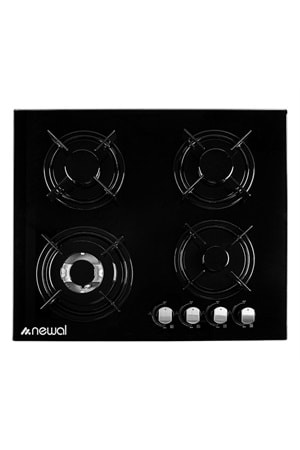 HOB646/2 Newal Siyah Cam Ocak