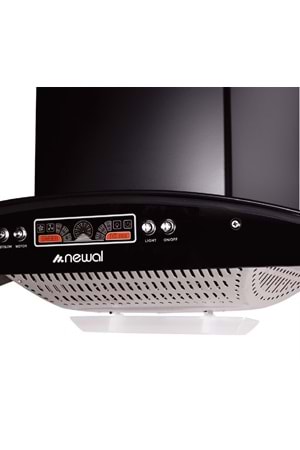 HOD3860/02 Newal Siyah Davlumbaz 60cm