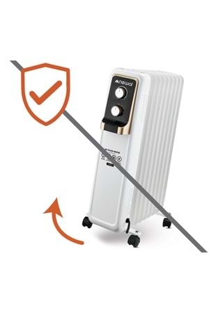 QHT161 Newal Radyatör Isıtıcı 9 Dilim