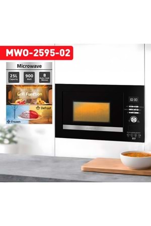 Newal MWO2595/2 Ankastre Mikrodalga Fırın