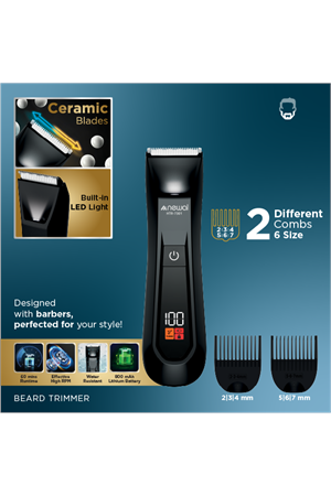 Newal HTR7301 Şarjlı Saç ve Sakal Tıraş Makinesi