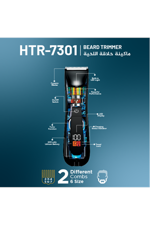 Newal HTR7301 Şarjlı Saç ve Sakal Tıraş Makinesi