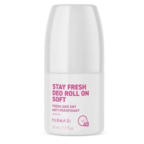 FARMASİ ANTI-PERSPIRANT SOFT DEO ROLL ON 50 ML