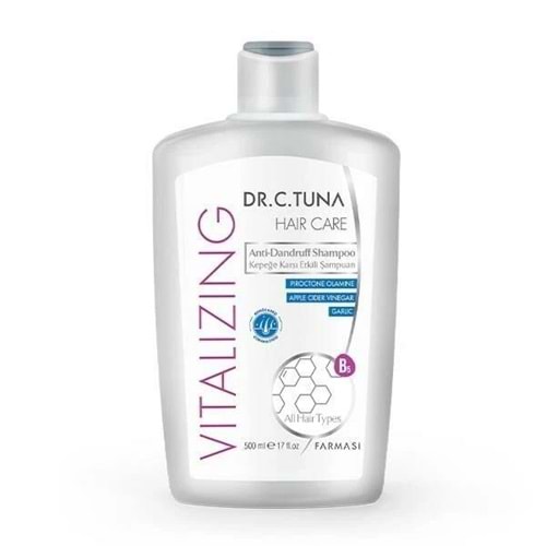 DR C.TUNA VITALIZING ANTIDANDRUFF SHAMPOO 500 ML