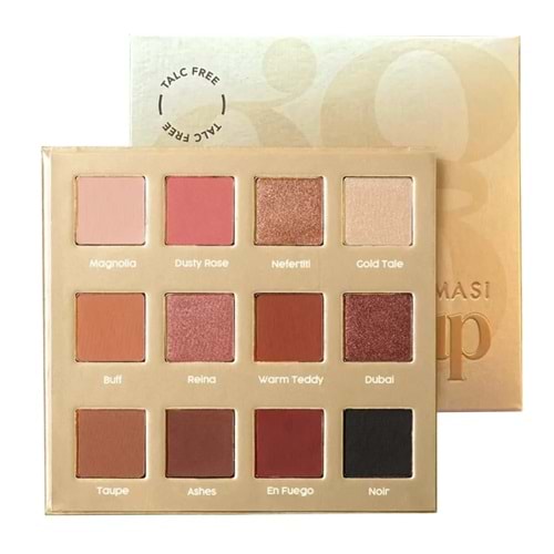 FARMASİ GLAM UP FAR PALETİ 12 RENK - TALK İÇERMEZ