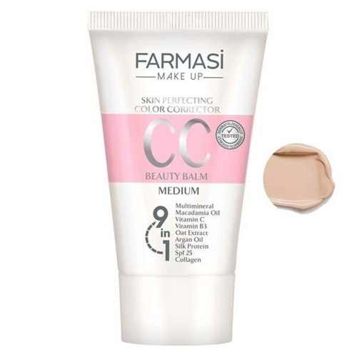 FARMASİ CC KREM 50 ML ORTA, 50 ML
