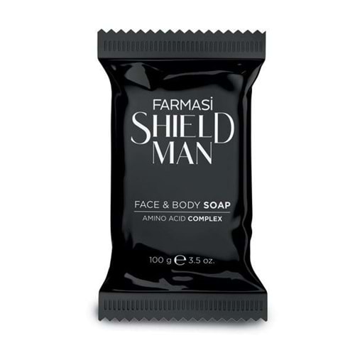 FARMASİ SHIELD MAN YÜZ VÜCUT SABUNU 100G