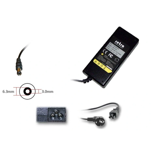 ADAPTOR DCA-T023 15V 5A 6.3mm x 3.0mm 75w