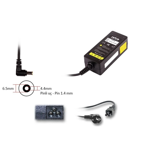 ADAPTOR DCA-SN09 19.5V 7.7A 150W 6.5mm x 4.4mm 150w