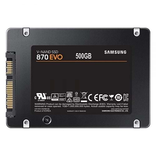 SSD SAMSUNG 870 EVO 500GB SSD Disk MZ-77E500B 560 - 530MB/s