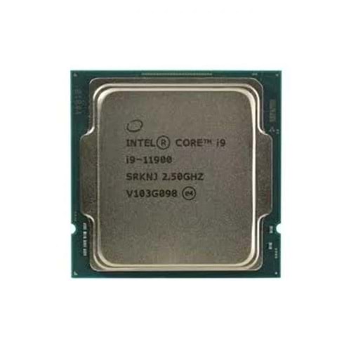 İŞLEMCİ INTEL i9-11900 2.5 GHZ 5.2GHZ 16MB 11.nesil LGA 1200P - TRAY