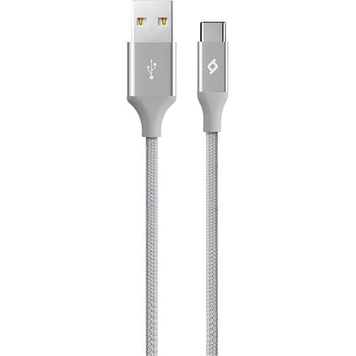 TTEC 2DK18G AlumiCable 120 cm Type-C - USB-A kablosu GRİ