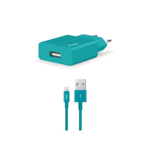 Ttec Smartcharger 2Scs20Ltz Lıghtıng Turkuaz