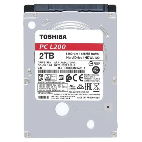 Hdd Toshıba 2.5
