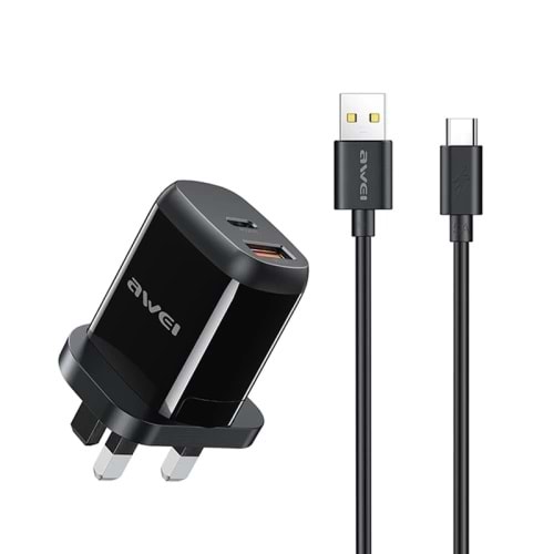 Şarh Cihazı Aweı Pd1 Qc3.0/Pd + Usb/Type-C