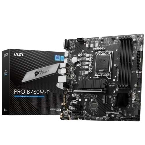 Anakart Msi Pro B760M-P Ddr5 S+V+Gl 1700P