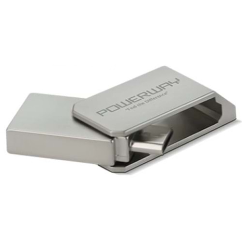 Usb Bellek Powerway 32Gb Otg Type C