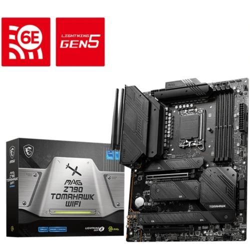 Anakart Msi Mag Z790 Tomahawk Wifi 6e Ddr5 S+V+Gl 1700P