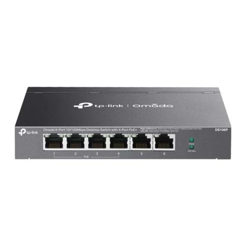 Switch Tp-Link Omada Ds106P 6 Port 10/100 4Port Poe+ 67W