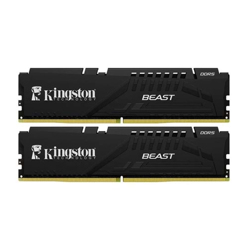 Bellek Kıngston Beast 16Gb(2X8) Ddr5 5200Mhz Cl36 Kf552C36Bbek2-16Tr