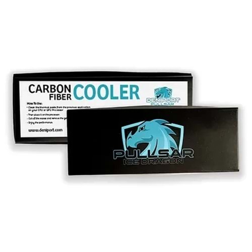 Thermal Pad Pullsar Ice Dragon Carbon Fıber Cooler 40W/Mk 38Mm X 38Mm