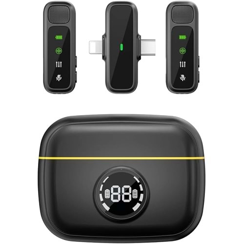 Wiwu Wi-Wm003 Microphone Duo Wireless Mini