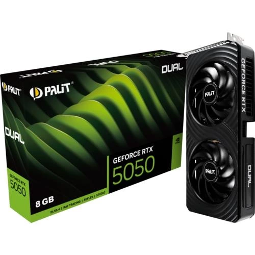 Ekran Kartı Palit RTX5050 DUAL 8GB 128Bit GDDR6