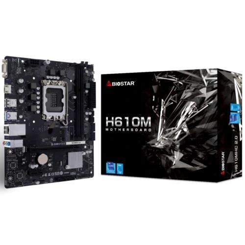 Anakart Biostar H610MHC DDR4 1700p