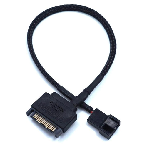 KABLO SATA POWER TO FAN 1 PORT Y PWM ÇOKLAYICI
