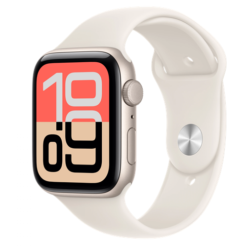 Apple Watch Se3 44Mm Mehj4Lw/A Starlight Sb M/L Gps A3325