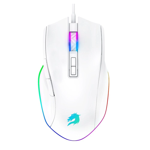 GameBooster M16 Myth RGB Aydınlatmalı Beyaz Gaming Mouse