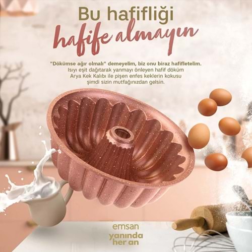 EMSAN ARYA KEK KALIBI, ROSE GOLD