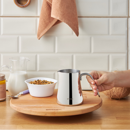 EMSAN COOPER MİLK POT - 800 ML