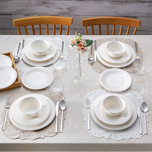 EMSAN SOHO 24 PRÇ 6 KİŞİLİK YMT, BEYAZ