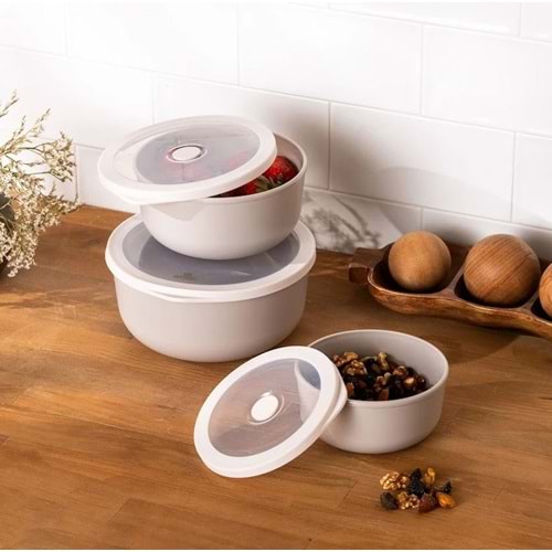 EMSAN SOFT 3'LÜ SAKLAMA KABI