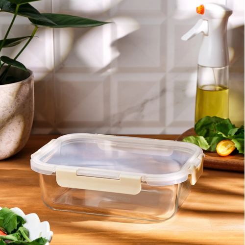 EMSAN SOFT 640 ML BOROSİLİKAT SAKLAMA KABI