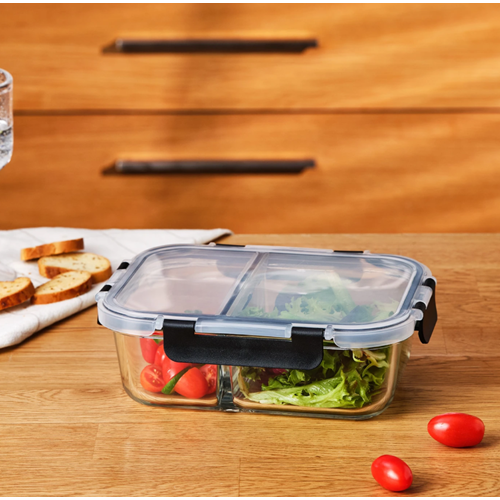 EMSAN TWIN BOROSİLİKAT SAKLAMA KABI 980 ML