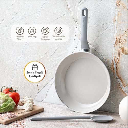 EMSAN SWISS RS 26 CM TAVA GRİ, GRİ