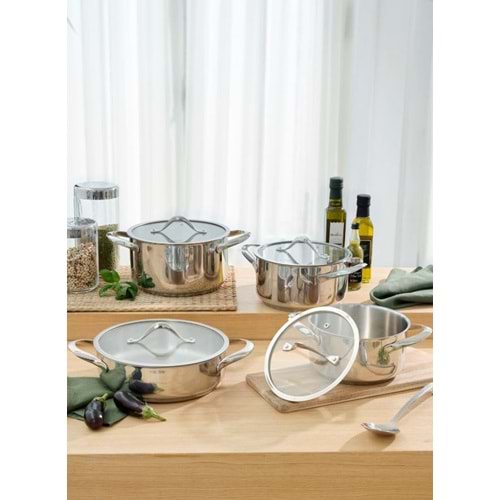 YAKAMOZ -S 8 PRÇ.TENC.SETİ, ÇELİK