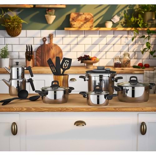 EMSAN WEDDİNG 16 PARÇA ÇELİK ÇEYİZ SETİ