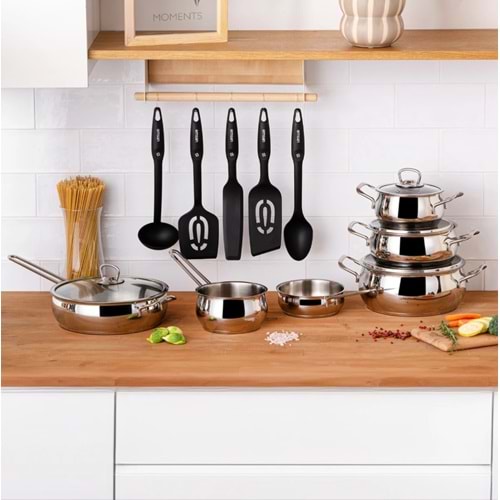 ESAN ALL IN 15 PARÇA SERVİS GEREÇ, ÇELİK