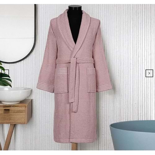 LUXART TEKLİ BORNOZ L/XL MARK ROSETTE